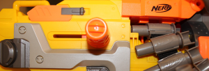 Nerf Vulcan in der Nahansicht